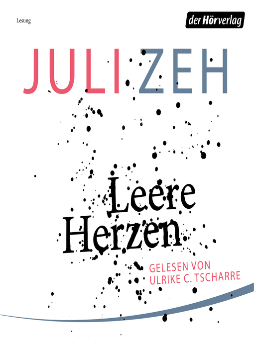 Title details for Leere Herzen by Juli Zeh - Wait list